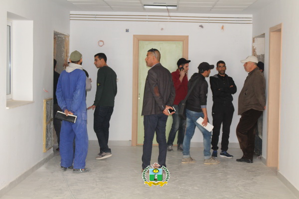 معاينة تقدم أشغال المستشفى المحلي بزايو + صور