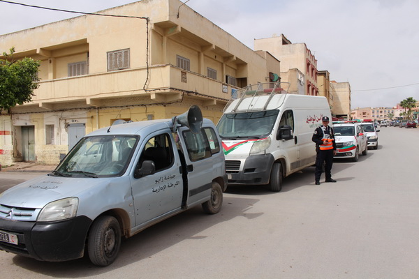 جولة ميدانية لتطبيق حالة الطوارئ الصحية بزايو