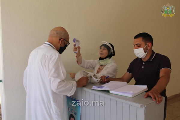 الإجراءات المتخذة في مرحلة ما بعد حالة الطوارئ الصحية داخل مقر الجماعة