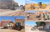 بالصور .. انطلاق المرحلة الثانية من الحملة الكبرى للنظافة بزايو