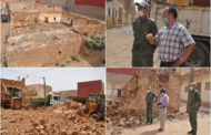 زايو : هدم بناية مهجورة كانت بؤرة لمخاطر صحية وأمنية بحي بوزوف