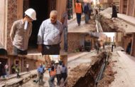 معاينة أشغال إنجاز مشـروع التطهير السائل بالحي الجديد