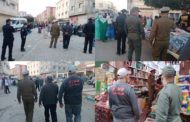 الشرطة الادارية و السلطات المحلية يحرران الملك العمومي بمختلف شوارع وأزقة حي السوق بزايو