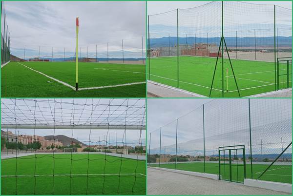 البنية الرياضية بزايو تتعزز بملعبين للقرب بالعشب الإصطناعي