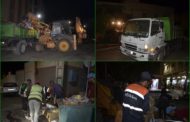 جماعة زايو تقوم بحملة نظافة واسعة بالمدينة لاستقبال عيد الأضحى