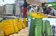 جماعة زايو تتواصل بحاويات جديدة لتعزيز خدمات النظافة